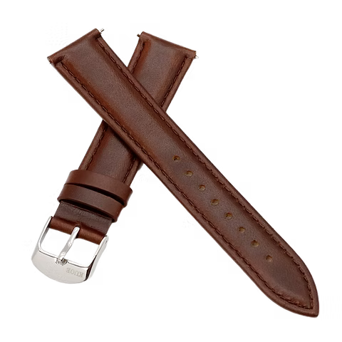 18mm Genuine Leather Watch Strap