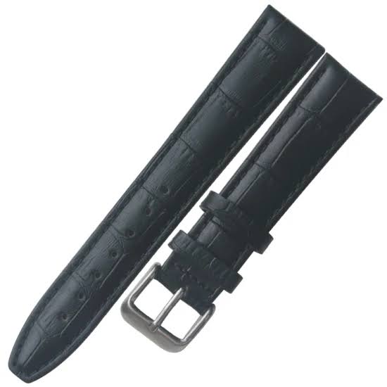 24mm Genuine Crocodile Leather Watch Strap
