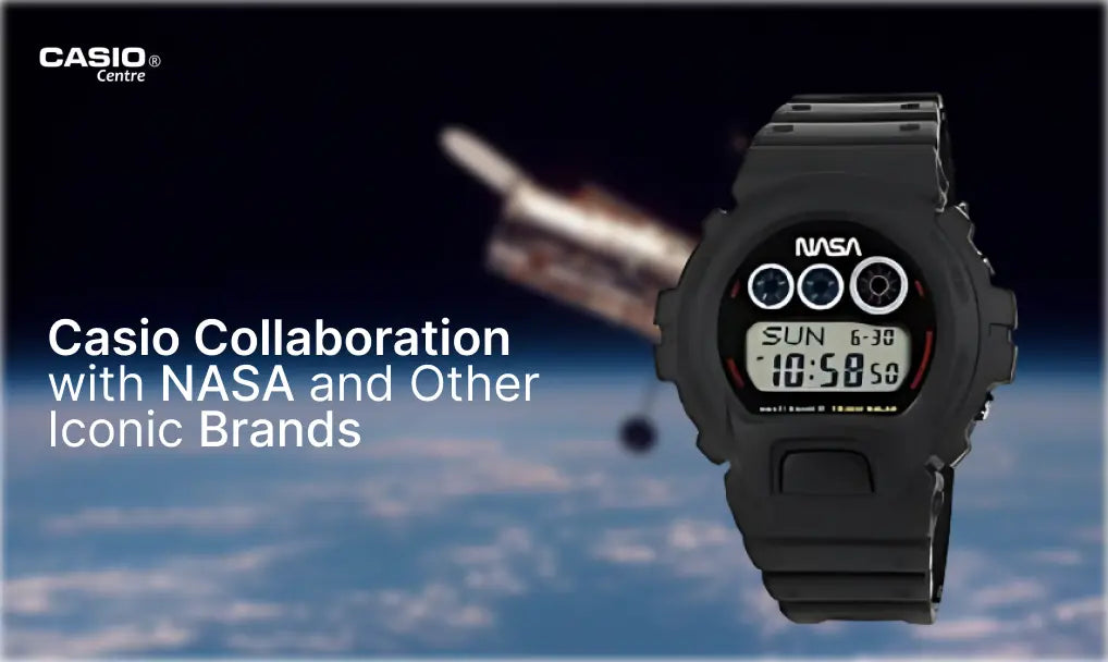 Casio Collaboration With NASA And Other Iconic Brands