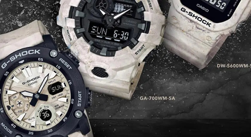 Casio Announces G-Shock Utility Marble Series