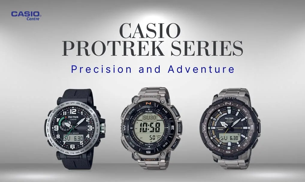 Casio Protrek Watches Precision and Adventure