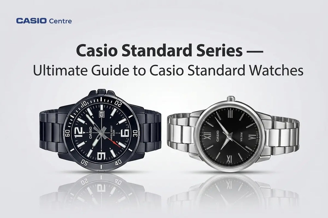 Guide to Casio Standard Watches (Models, Features & Series) – Casio ...