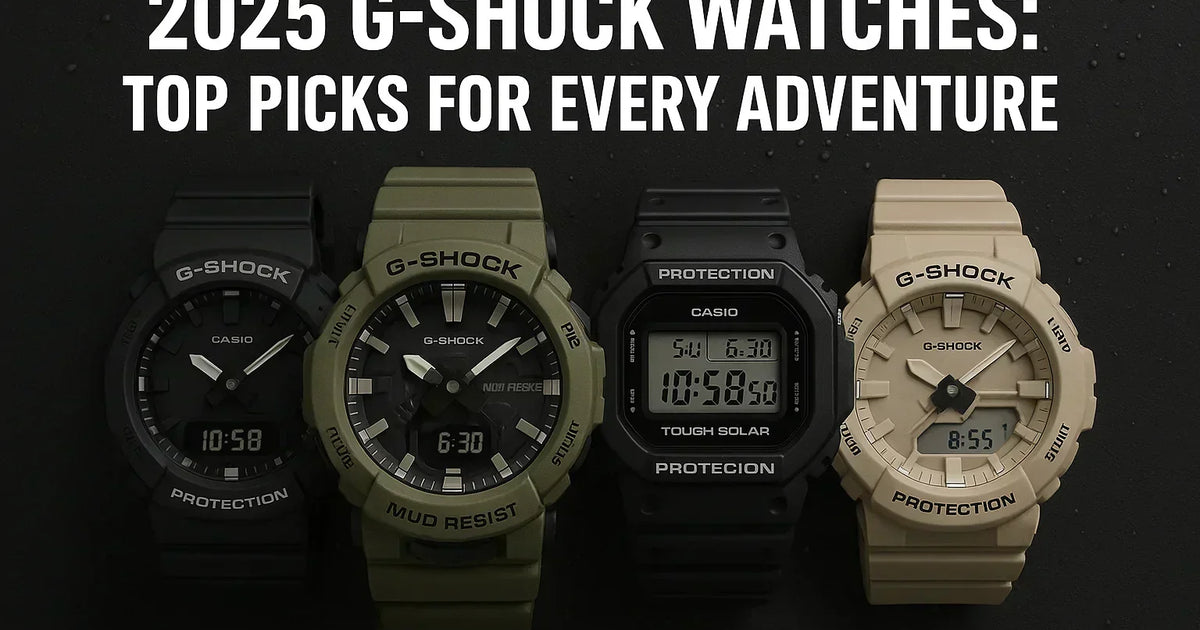 2025 G-Shock Watches: Top Picks for Every Adventure – Casio Centre Pakistan