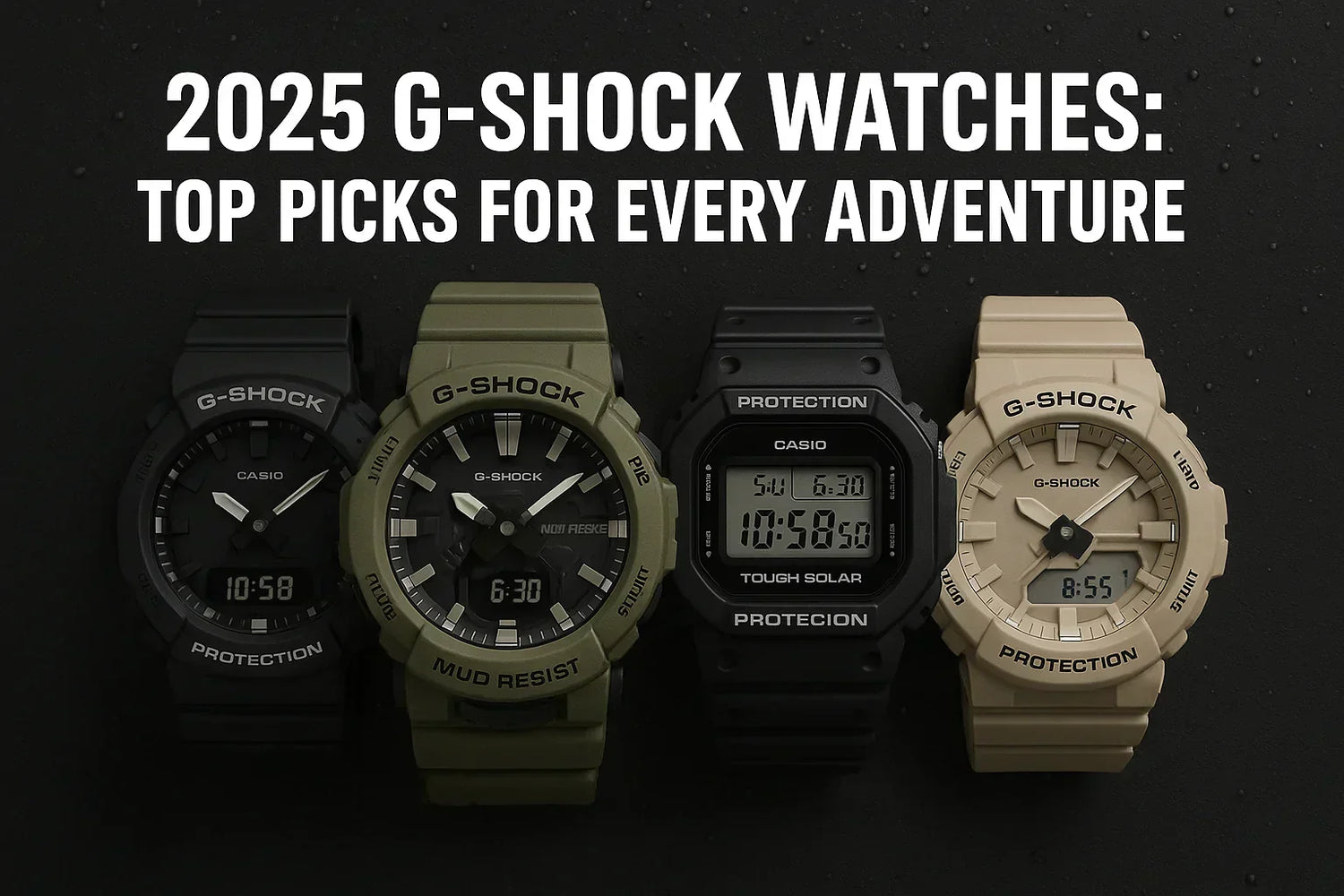 2025 G-Shock Watches: Top Picks for Every Adventure