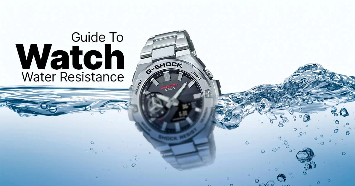A Detailed Guide On Water Resistant Watches - Casio Centre Pakistan