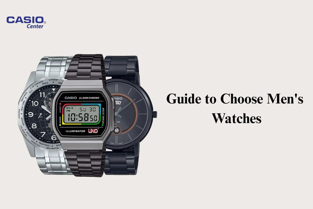 How to Spot a Fake Casio Watch – Casio Centre Pakistan