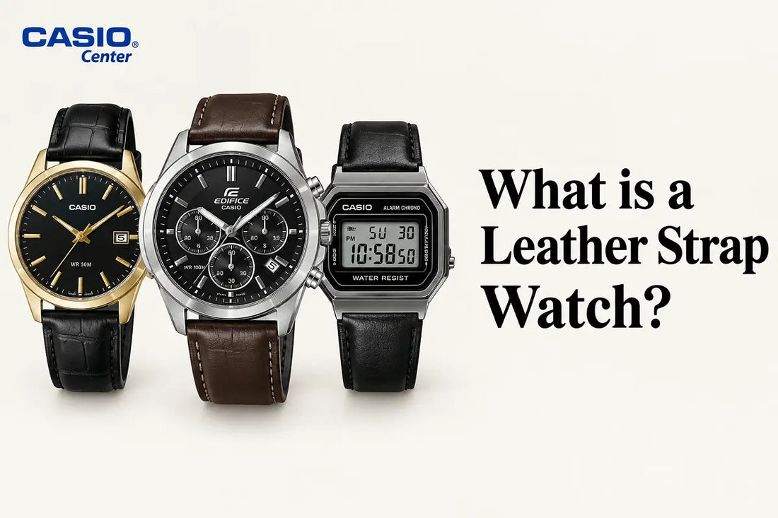 What is a Leather Strap Watch