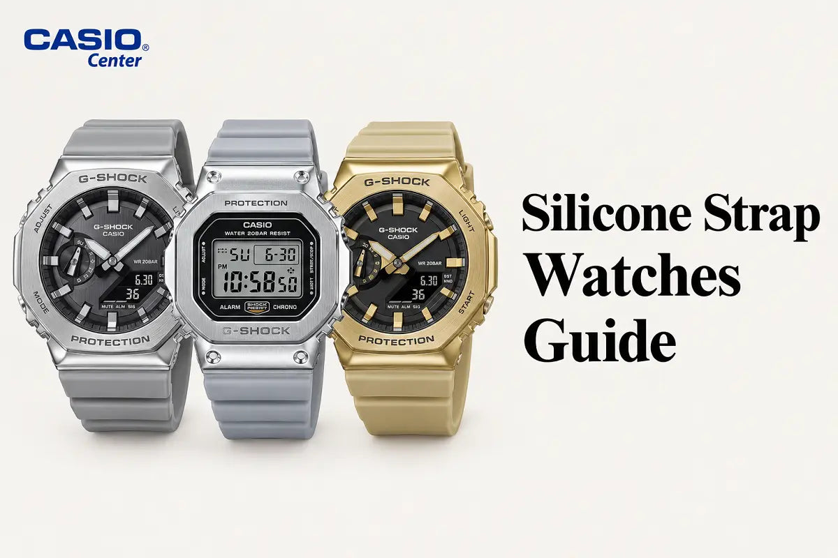 Silicone Strap Watches Guide - Benefits & Features