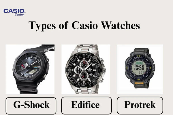 Types of Casio Watches