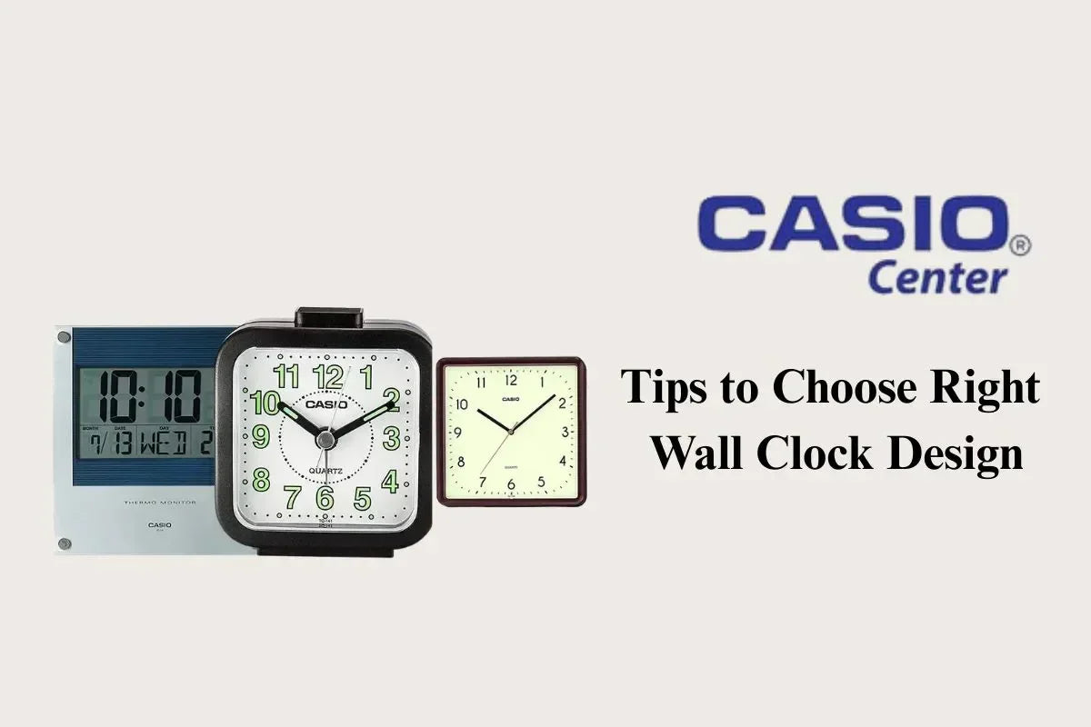 Tips to Choose Right Wall Clock Design