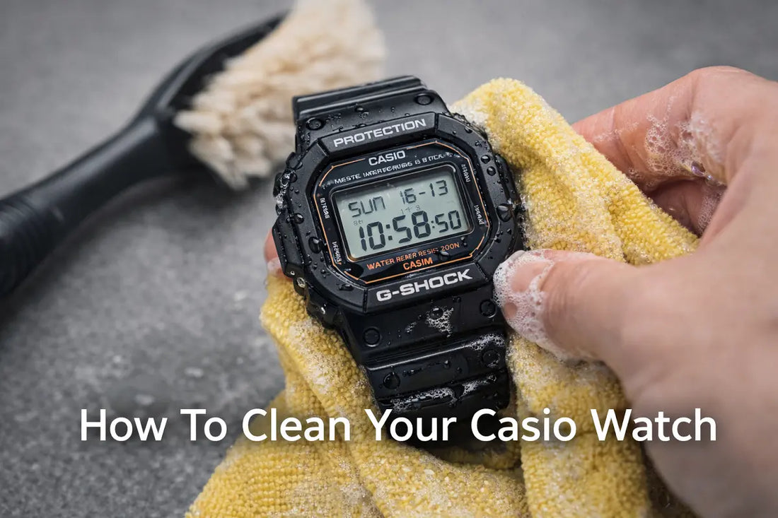 How To Clean Your Casio Watch