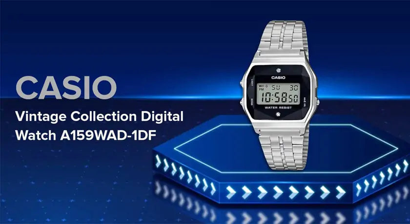 Casio A159WAD-1D Watch Review - Casio Centre Pakistan