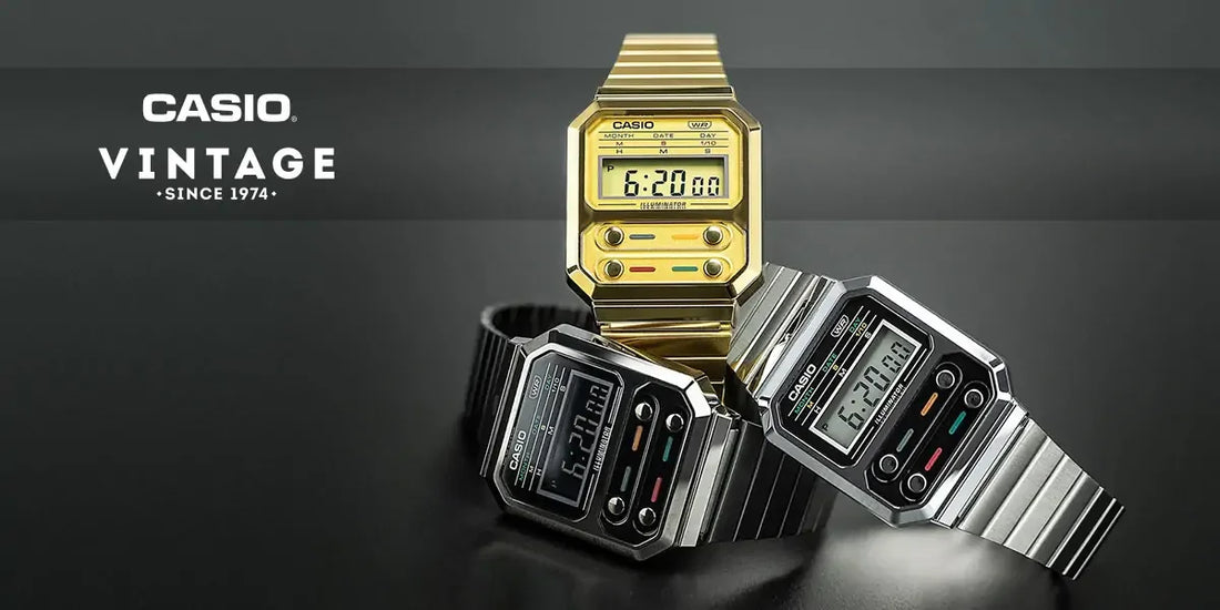 Unveiling Casio's Classic Vintage Watches Collections - Casio Centre Pakistan