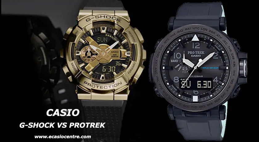 Casio G-Shock Vs Pro Trek Watches