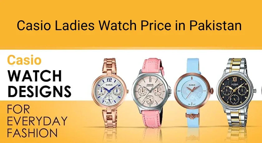 Average Prices of Casio Ladies Watches in Pakistani Market - Casio Centre Pakistan