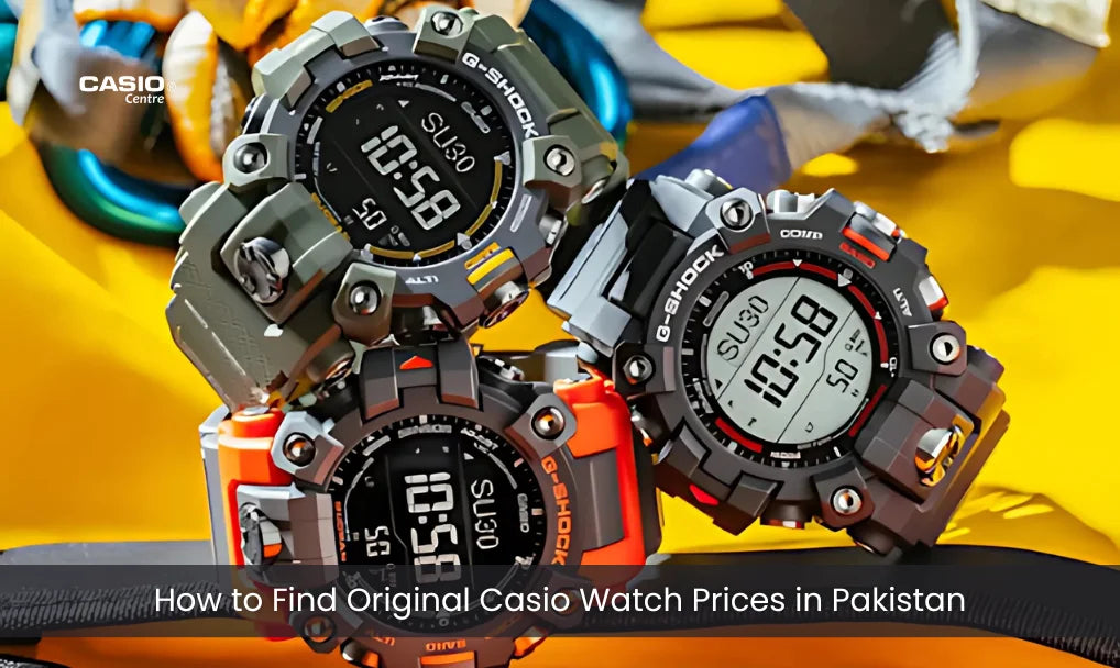 How to Find Original Casio Watch Prices in Pakistan