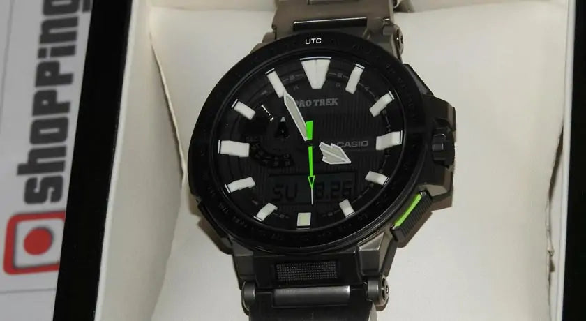Mens Casio Pro Trek Strap Watch – PRX-8000T-7B