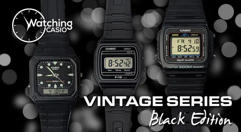 Three Classic Casio Watches