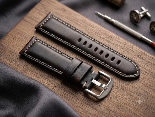 Casual Genuine Leather Watch Strap
