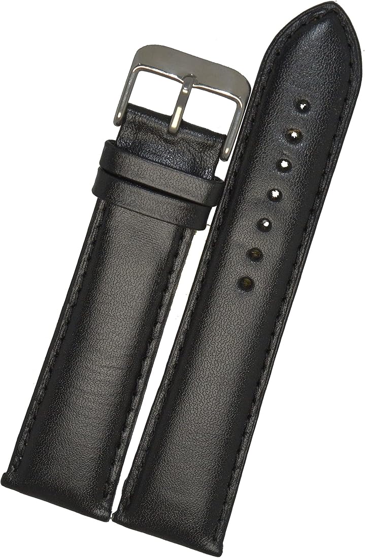 24mm Genuine planeLeather Watch Strap