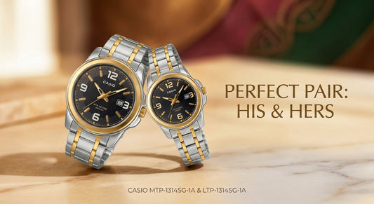 Casio MTP-1314SG-1A & LTP-1314SG-1A "His & Hers