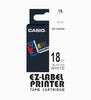XR-18MM WHITE -CASIO CARTRIDGES