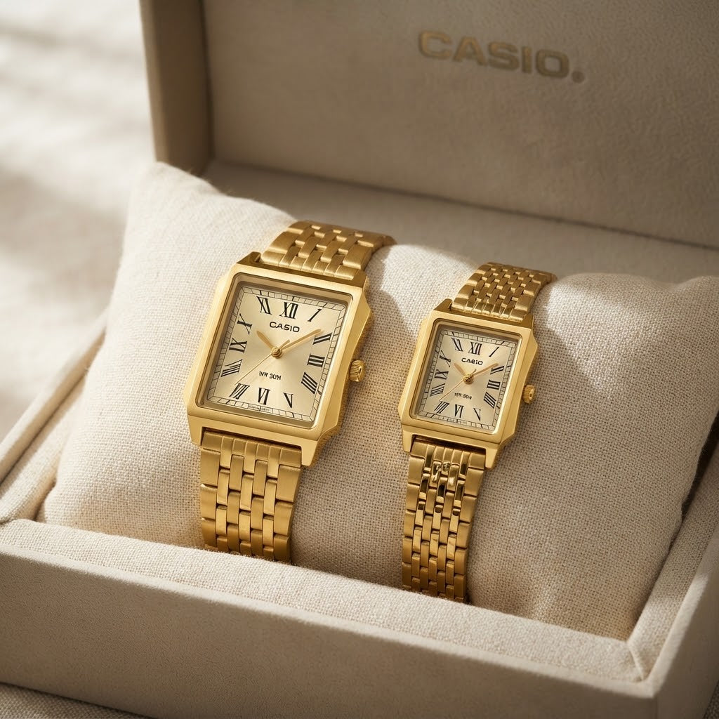 Casio MTP-B190G-9B & LTP-B190G-9B "His & Hers
